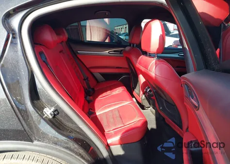 2018 Alfa Romeo Stelvio Ti Sport Awd z USA, uszkodzony, nr VIN ZASFAKNNXJ7B73323